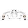 MISHIMTO PRO AXLEBACK EXHAUST FOR FORD MUSTANG GT 2015β€“2017 - POLISHED