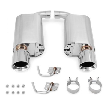MISHIMTO STREET AXLEBACK EXHAUST FOR FORD MUSTANG GT 2015+ - POLISHED