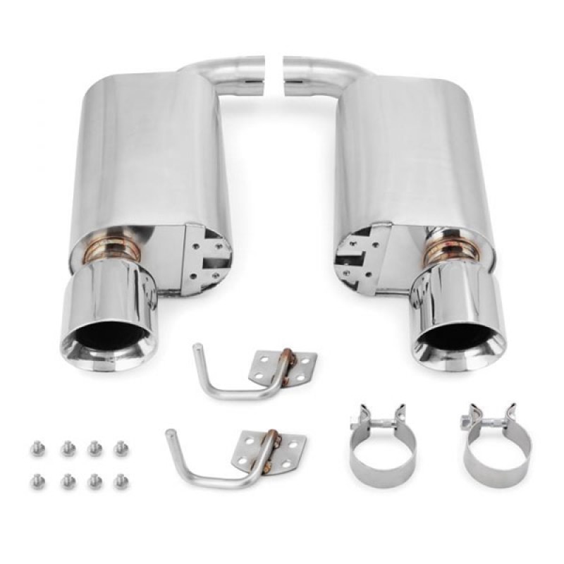 MISHIMTO STREET AXLEBACK EXHAUST FOR FORD MUSTANG GT 2015+ - POLISHED