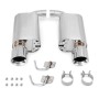 MISHIMTO STREET AXLEBACK EXHAUST FOR FORD MUSTANG GT 2015+ - POLISHED