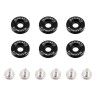 MISHIMOTO M6 x 1.0 FENDER WASHERS - BLACK - 20MM