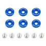 MISHIMOTO M6 x 1.0 FENDER WASHERS - BUE - 20MM