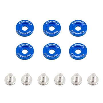 MISHIMOTO M6 x 1.0 FENDER WASHERS - BUE - 16,7MM
