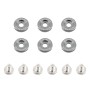 MISHIMOTO M6 x 1.0 FENDER WASHERS - GUNMETAL - 16,7MM