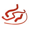 MISHIMOTO SILICONE RADIATOR HOSE KIT FOR NISSAN 350Z 03-06 - RED