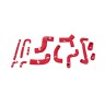 <p>MISHIMOTO SILICONE HOSE KIT FOR BMW M3 E30 - RED<br></p>