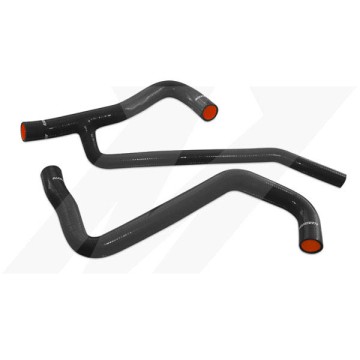 FORD MUSTANG GT SILICONE RADIATOR HOSE KIT, 2007-2010, BLACK
