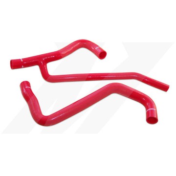 FORD MUSTANG GT SILICONE RADIATOR HOSE KIT, 2007-2010, RED