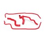 MISHIMOTO SILICONE RADIATOR HOSE KIT FOR MAZDA3 MPS 2010β€“2013 - RED