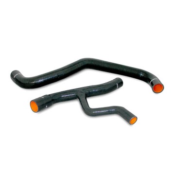 FORD MUSTANG GT SILICONE RADIATOR HOSE KIT, 2001-2004, BLACK