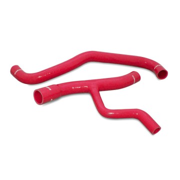 FORD MUSTANG GT SILICONE RADIATOR HOSE KIT, 2001-2004, RED