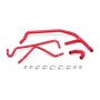 MISHIMOTO SILICONE ANCILLARY HOSE KIT FOR FORD MUSTANG ECOBOOST 2015+ - RED