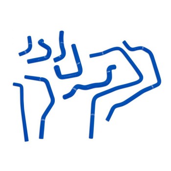 MISHIMOTO SILICONE ANCILLARY HOSE KIT FOR SUBARU WRX 2001β€“2005 - BLUE