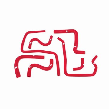 MISHIMOTO SILICONE ANCILLARY HOSES FOR SUBARU WRX / WRX STI, 2004-2007 - RED
