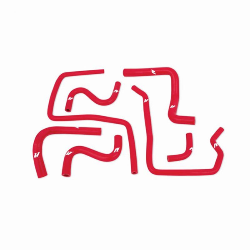 MISHIMOTO SILICONE ANCILLARY HOSES FOR SUBARU WRX / WRX STI, 2004-2007 - RED