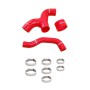 MISHIMOTO SILICONE INTERCOOLER HOSES FOR SUBARU IMPREZA WRX, 2001-2005 - RED