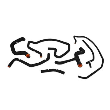 FORD FOCUS SVT SILICONE RADIATOR HOSE KIT, 2002-2004, BLACK