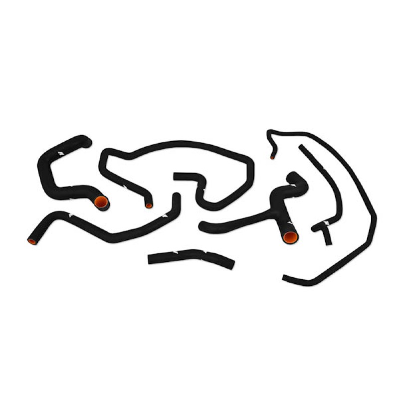 FORD FOCUS SVT SILICONE RADIATOR HOSE KIT, 2002-2004, BLACK
