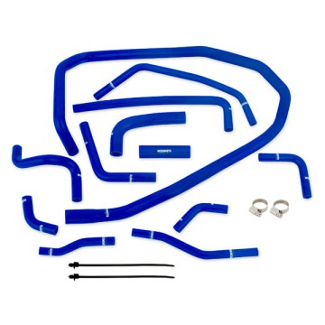 SUBARU WRX SILICONE ANCILLARY HOSE KIT, 2015-2021, BLUE