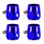 MISHIMOTO 4 HEX FINISHER CLAMPS 12MM - BLUE