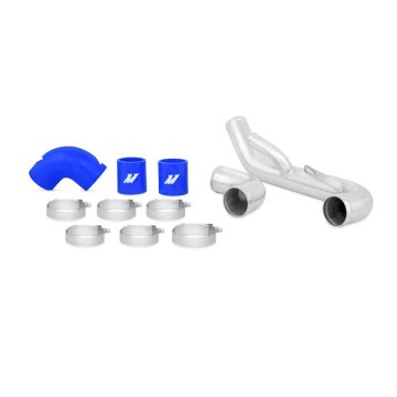 MISHIMOTO LOWER INTERCOOLER PIPE KIT FOR MITSUBISHI LANCER EVOLUTION X - BLUE