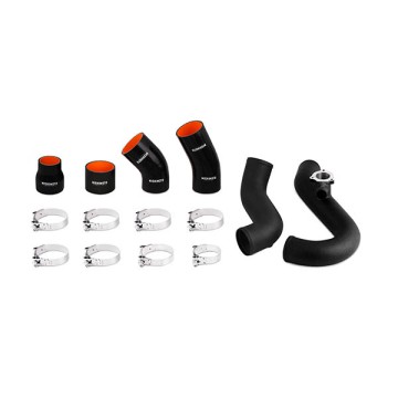 MISHIMOTO INTERCOOLER PIPE KIT, FITS FORD MUSTANG ECOBOOST S550 - WRINKLE BLACK