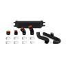 MISHIMOTO PERFORMANCE INTERCOOLER KIT FOR MUSTANG ECOBOOST - BLACK CORE / BLACK PIPES