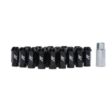 MISHIMOTO ALUMINIUM LOCKING LUG NUTS M12 X 1.25 - BLACK