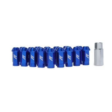 MISHIMOTO ALUMINIUM LOCKING LUG NUTS M12 X 1.25 - BLUE