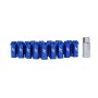 MISHIMOTO ALUMINIUM LOCKING LUG NUTS M12 X 1.25 - BLUE