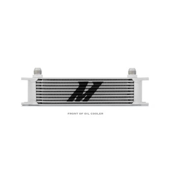 UNIVERSAL 10 ROW OIL COOLER, SILVER