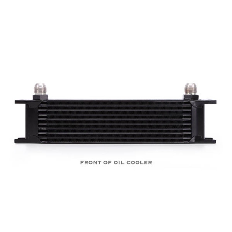 UNIVERSAL 10 ROW OIL COOLER, BLACK