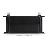 UNIVERSAL 19 ROW OIL COOLER, BLACK