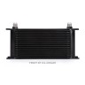 UNIVERSAL 19 ROW OIL COOLER, BLACK