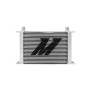 MISHIMOTO UNIVERSAL 25-ROW OIL COOLER - SILVER