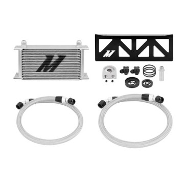 MISHIMOTO OIL COOLER KIT FOR SUBARU BRZ / TOYOTA GT86 - SILVER COOLER NON THERMOSTATIC
