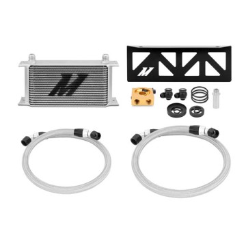 MISHIMOTO OIL COOLER KIT FOR SUBARU BRZ / TOYOTA GT86 - SILVER COOLER THERMOSTATIC