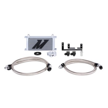 MISHIMOTO OIL COOLER KIT FOR MAZDA MX-5 ND - SILVER COOLER NON THERMOSTATIC