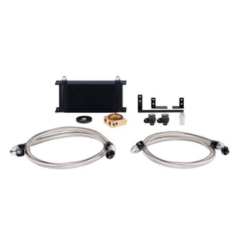 MISHIMOTO OIL COOLER KIT FOR MAZDA MX-5 ND - BLACK COOLER THERMOSTATIC