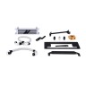 MISHIMOTO OIL COOLER KIT FOR MAZDA MX-5 NB - SILVER COOLER THERMOSTATIC