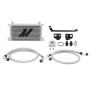 MISHIMOTO OIL COOLER KIT FOR FORD MUSTANG ECOBOOST 15+ - SILVER COOLER, NON THERMOSTATIC