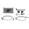 MISHIMOTO OIL COOLER KIT FOR FORD MUSTANG ECOBOOST 15+ - SILVER COOLER, NON THERMOSTATIC