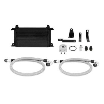 MISHIMOTO OIL COOLER KIT FOR HONDA S2000 - BLACK COOLER THERMOSTATIC
