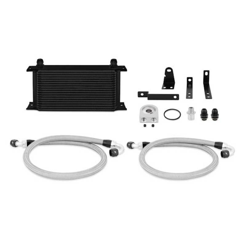 MISHIMOTO OIL COOLER KIT FOR HONDA S2000 - BLACK COOLER THERMOSTATIC