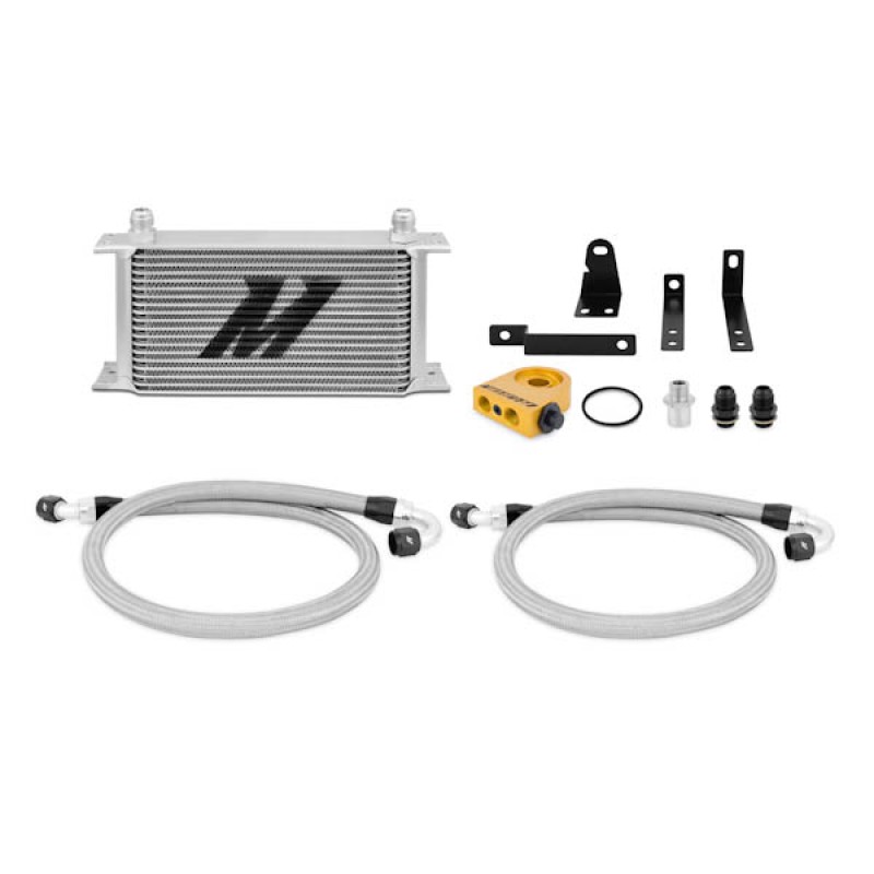 MISHIMOTO OIL COOLER KIT FOR HONDA S2000 - SILVER COOLER THERMOSTATIC