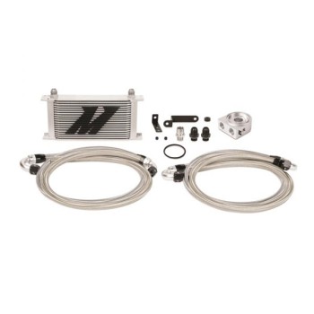 MISHIMOTO OIL COOLER KIT FOR SUBARU IMPREZA WRX STI 08-14 - SILVER COOLER NON THERMOSTATIC