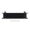MISHIMOTO UNIVERSAL OIL COOLER KIT - BLACK COOLER NON THERMOSTATIC