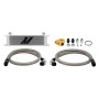 MISHIMOTO UNIVERSAL OIL COOLER KIT - SILVER COOLER THERMOSTATIC