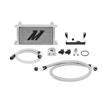 MISHIMOTO OIL COOLER KIT FOR SUBARU IMPREZA WRX/STI 06-07 - SILVER COOLER NON THERMOSTATIC