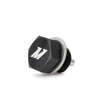 MISHIMOTO MAGNETIC OIL DRAIN PLUG M20 X 1.5, BLACK